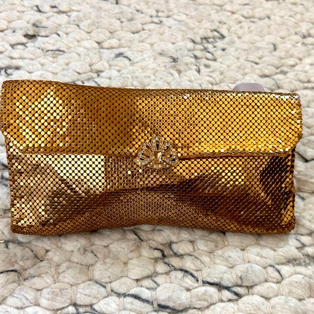Whiting & Davis Gold Mesh Clutch